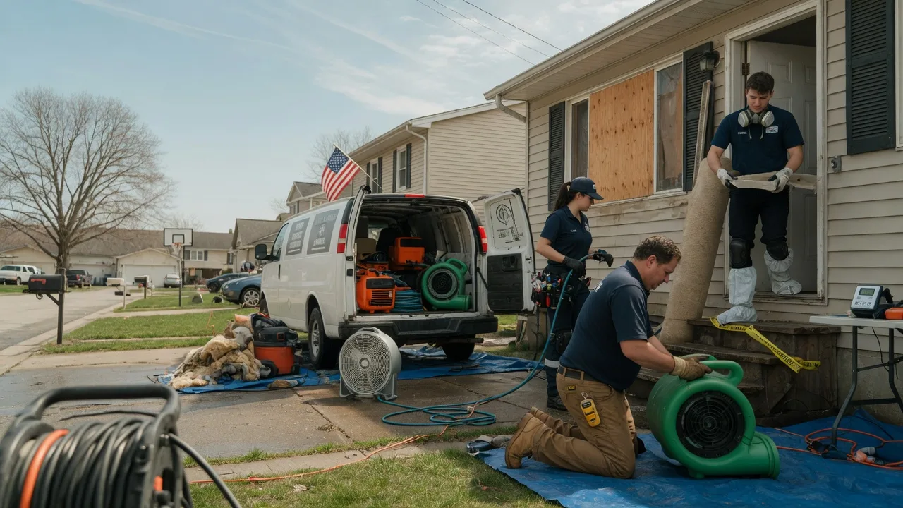 Water Damage Restoration in Mcalisterville, PA near me